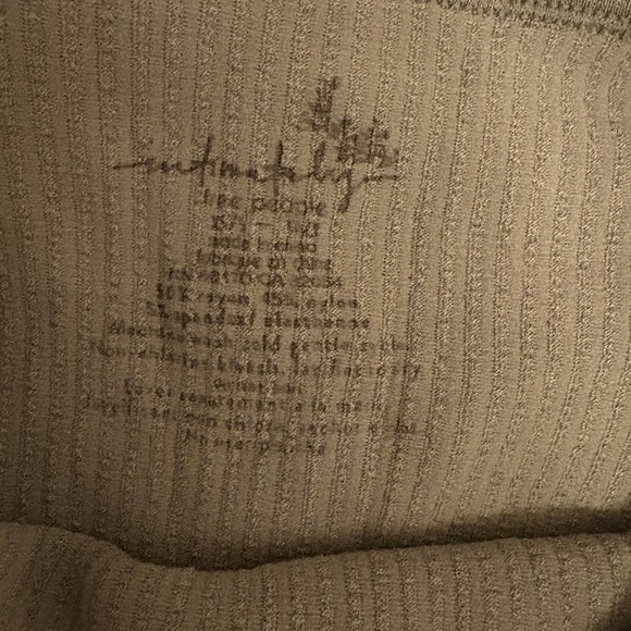 Free People Tank Top NWT size XS/S army green - Picture 4 of 4